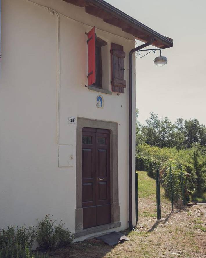 Gîte pour 3 personnes, avec Balcon et Terrasse ainsi que Jardin et Vue à Bedonia