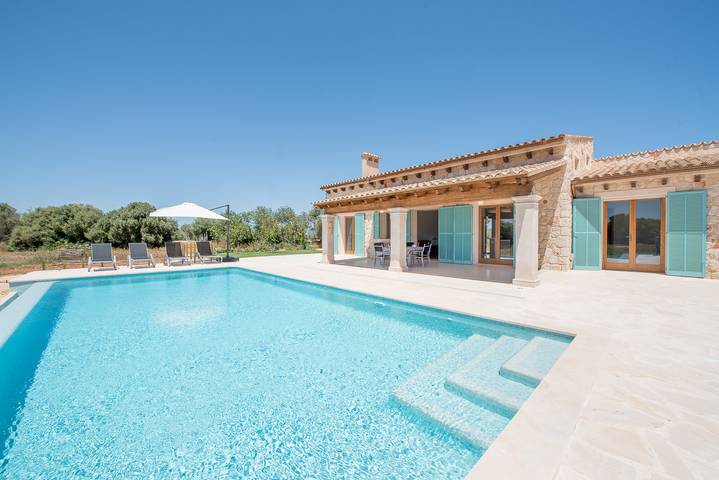 Luxus-Finca für 6 Personen, mit Terrasse und Garten sowie Pool in Felanitx - 4