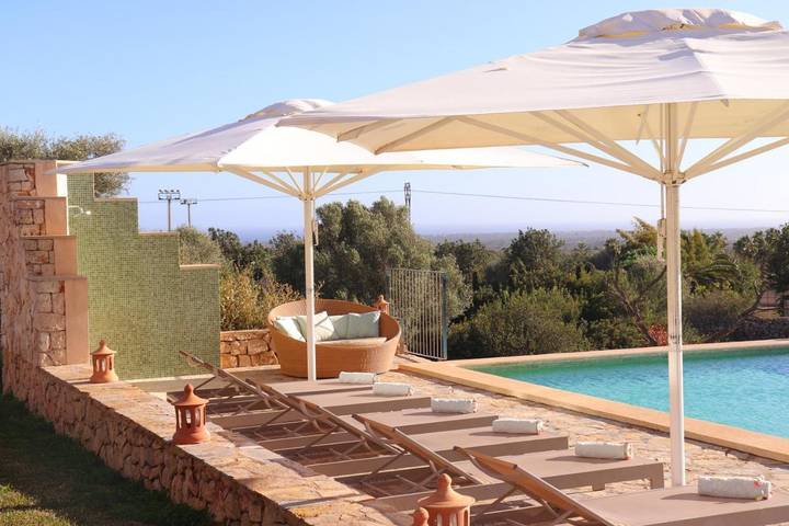Finca für 10 Personen, mit Balkon und Terrasse sowie Garten und Pool in S'Alqueria Blanca - 3