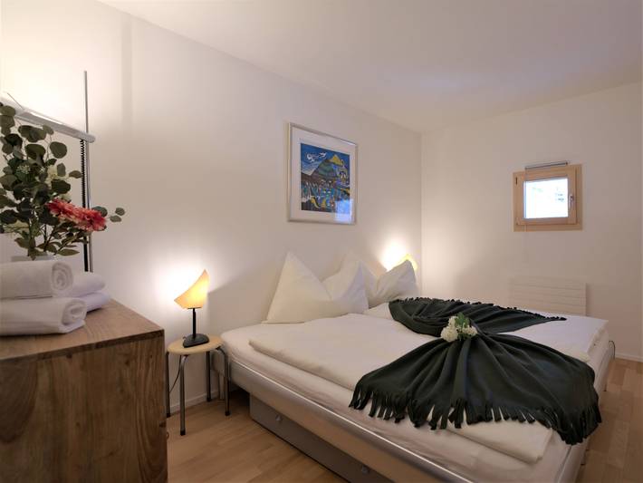 Ferienwohnung für 4 Personen, mit Balkon und Garten sowie Ausblick in Pontresina - 4