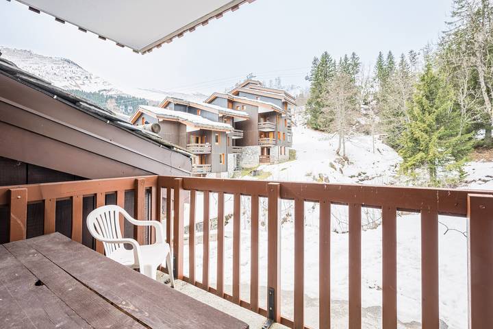 Location de vacances pour 5 personnes, avec balcon dans Valmorel