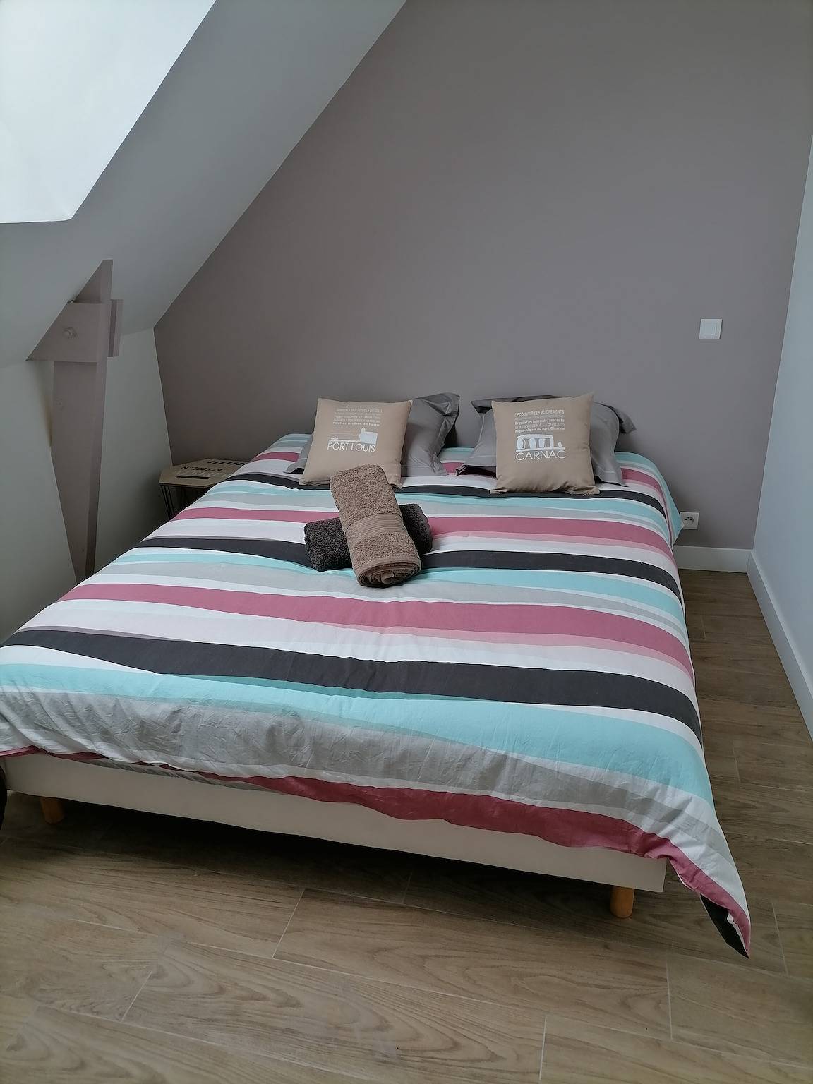 Petite maison 'Traou Mad - Gwenn Ha Du' avec jardin privé et Wi-Fi in Merlevenez, Côte des Mégalithes