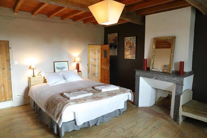 Chambre d’hôte pour 3 personnes, avec Terrasse ainsi que Jardin et Vue