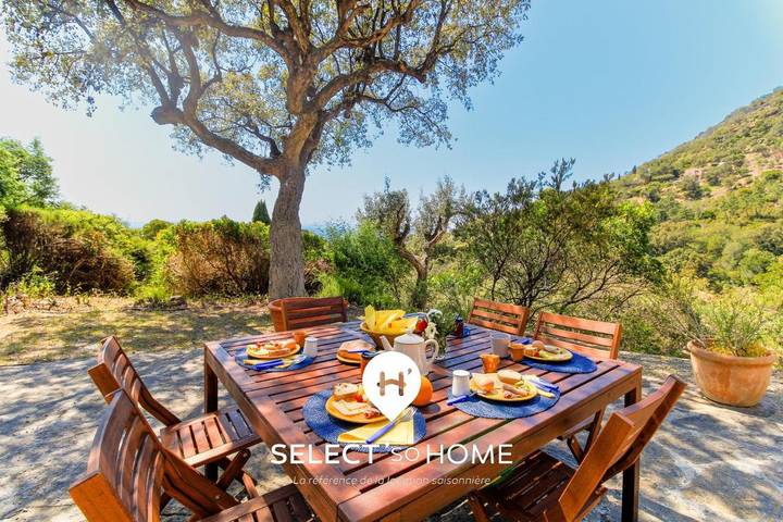 Villa pour 6 personnes, avec vue et jardin à Rayol-Canadel-sur-Mer