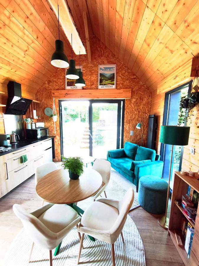 Le Petit Nid Vert - Tiny House & Bain Nordique in Grendelbruch, Bas-Rhin Alsace