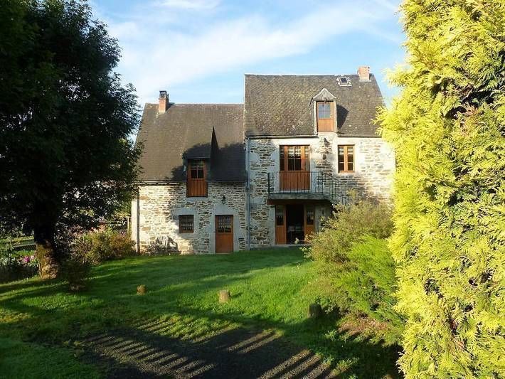 Gîte pour 4 personnes, avec Terrasse ainsi que Jardin et Vue
