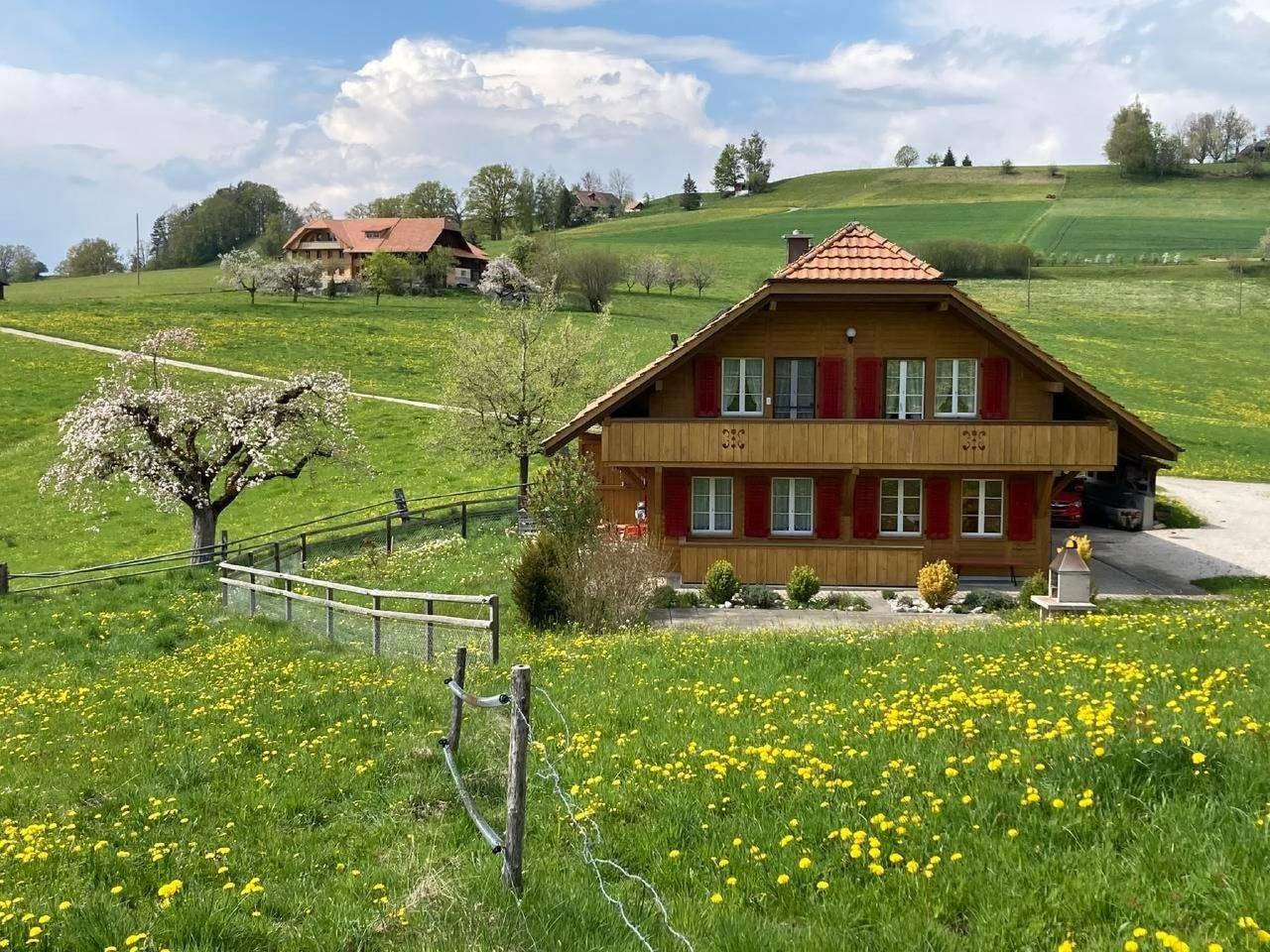Ganze Wohnung, Holzegge in Schwarzenburg, Berner Oberland