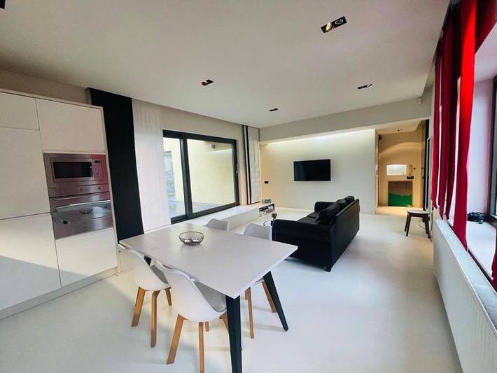 Loft voor 4 personen, met uitzicht en terras in Brussel