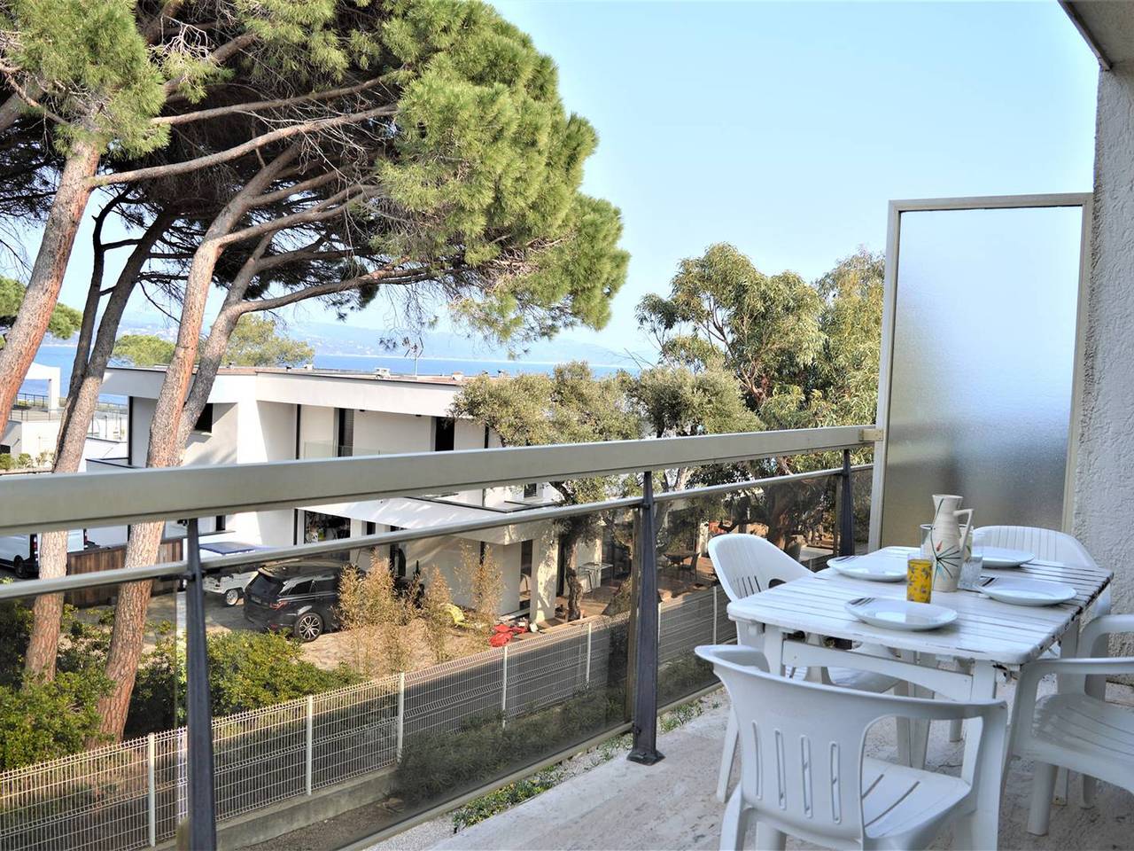 Ganze Wohnung, Studio en Front de Mer à Cavalaire-sur-Mer – 4 Couchages, Clim, Terrasse, Parking Sécurisé in Cavalaire-sur-Mer, Draguignan Region