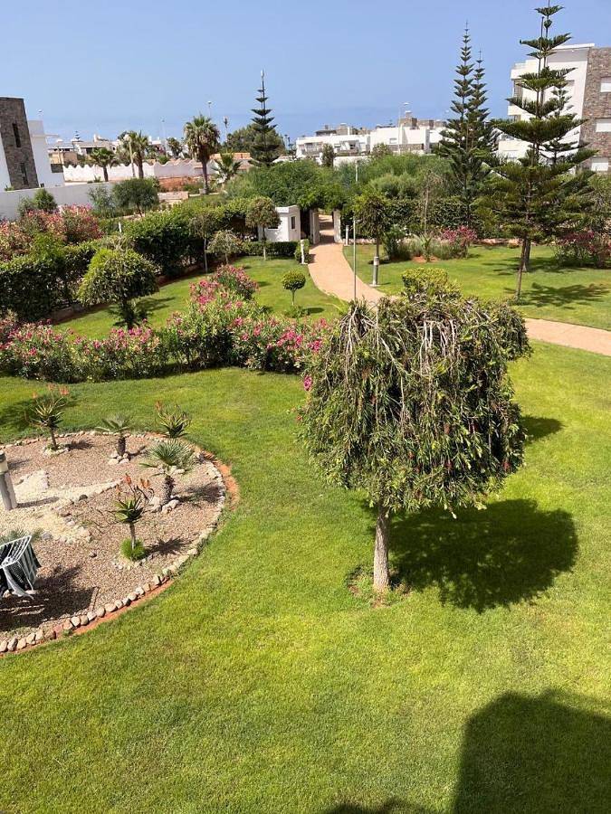Appartement de vacances pour 4 personnes, avec jardin ainsi que terrasse et vue à Saïdia