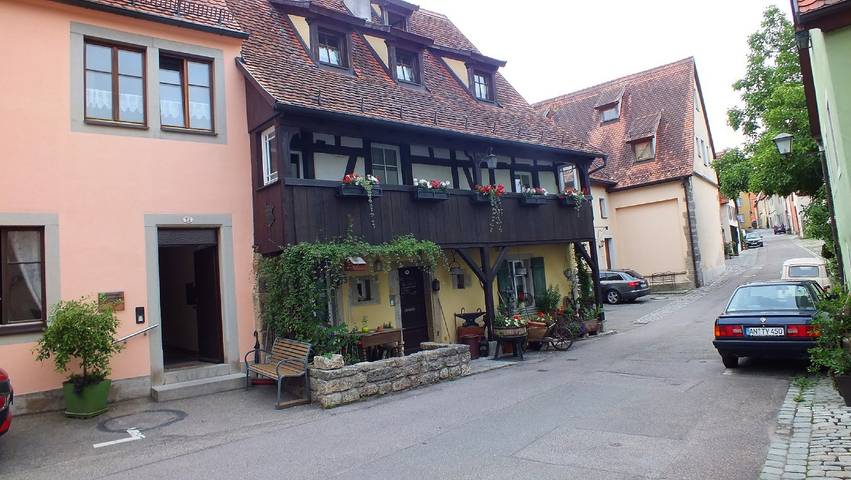 Pension für 2 Personen, mit Balkon/Terrasse in Rothenburg ob der Tauber - 2
