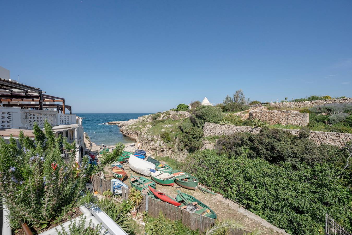 Casa Vacanze 'Dora Polignano A Mare' con vista mare, terrazza e giardino in Polignano a Mare, Provincia di Bari