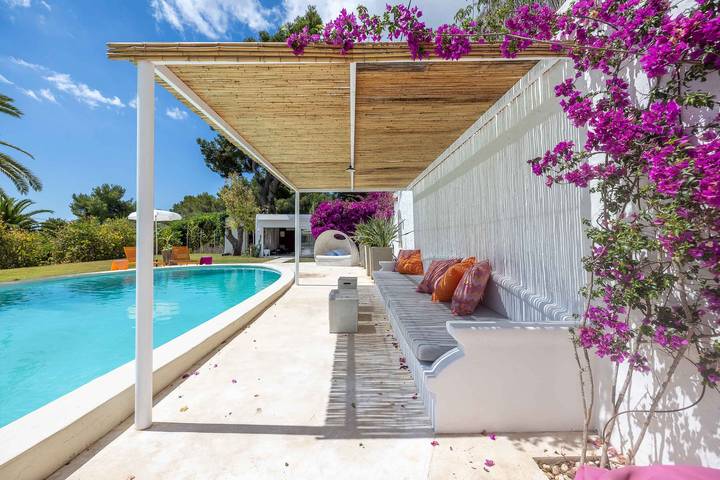 Casa rural para 6 personas, con jardín y terraza en San Rafael de Sa Creu - 4