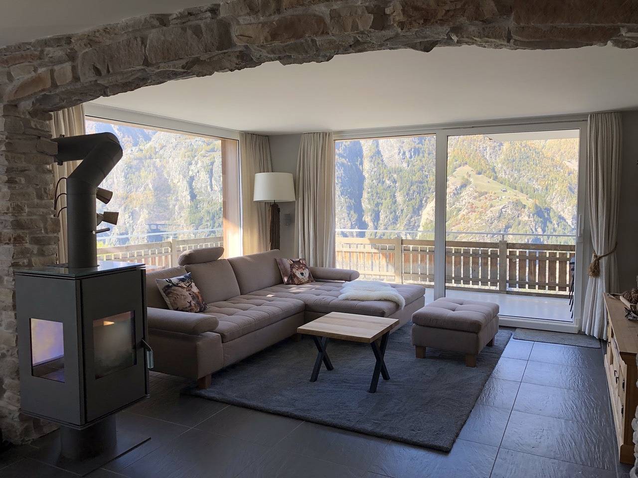 Ganze Ferienwohnung, Ferienwohnung Morion, Haus Alana - 4-Zimmerwohnung in Grächen, Walliser Alpen