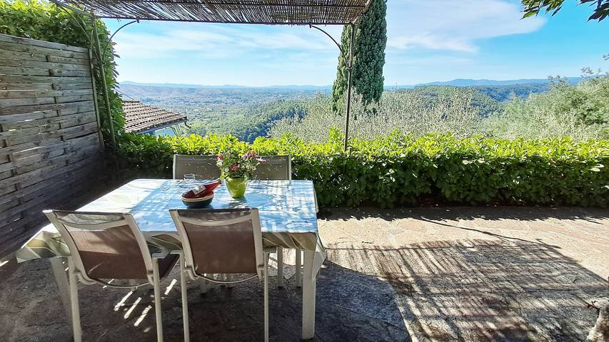 Gîte con piscina privata e vista panoramica eccezionale - Ardèche in Vernon, Parc naturel régional des Monts d'Ardèche