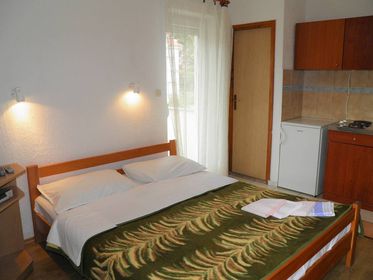 Ganze Wohnung, Studio Apartment Miljenka Nr. 6 - mit Balkon und Parkplatz in Baska, Krk