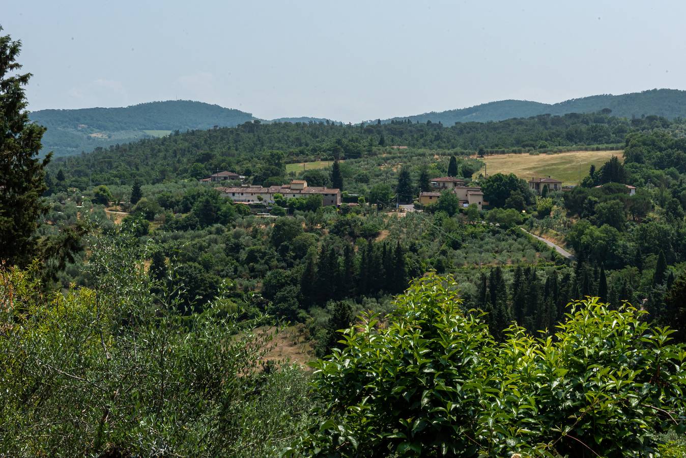 Room 'Ulivo Con Giardino' with Mountain View, Wi-Fi and Air Conditioning in Lastra a Signa, Prato Province