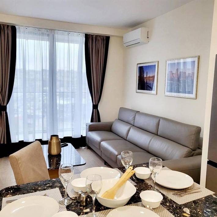 Apartamento para 4 personas, con balcón y vistas en Belgrado