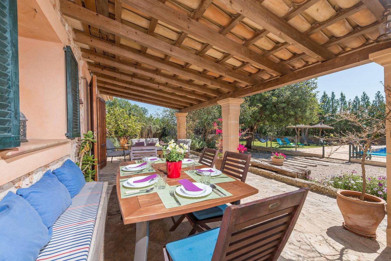 Can Rafalino - Ferienhaus mit privaten Pool in Inca. Wifi gratis in Inca, Mallorca Inselmitte