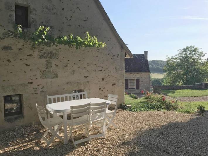 Location de vacances pour 4 personnes, avec vue et jardin à Le Grand-Pressigny - 4