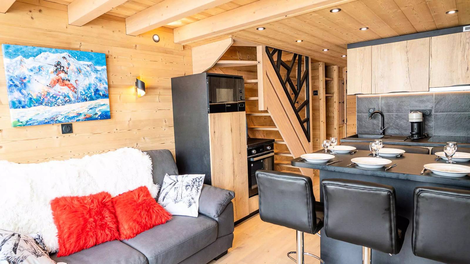 Appartamento intero, Silveralp 449 - Appartamento Val Thorens - 6 persone - 3 Golden Flocons in Val Thorens, Les Belleville