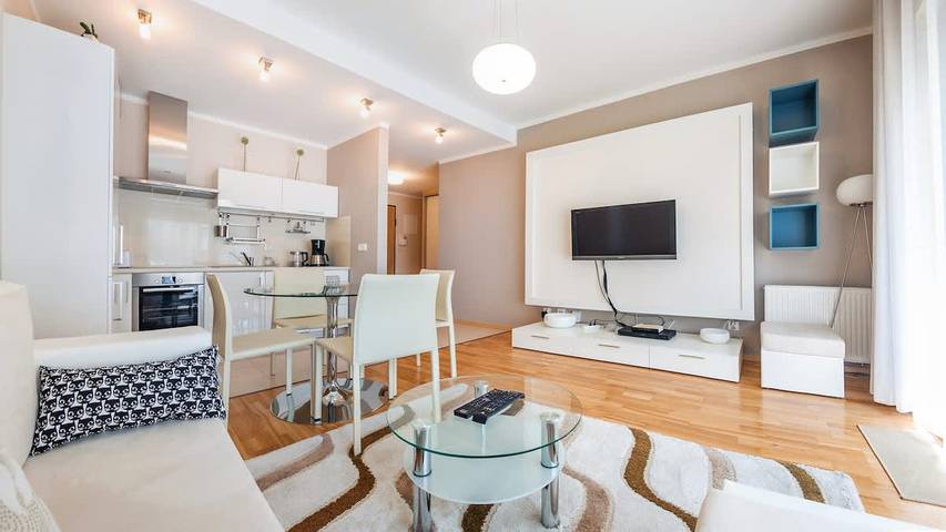 Ganze Wohnung, Cozy Apartment in Sopot | Balcony, Close to the Sea in Zoppot, Zatoka Gdańska