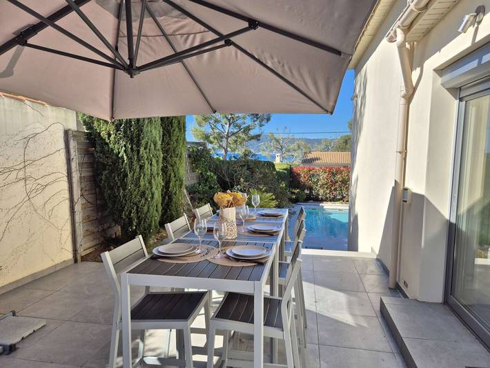 Beautiful villa, sea view, swimming pool, WIFI in Saint-Mandrier-sur-Mer, Costa mediterránea (Francia)