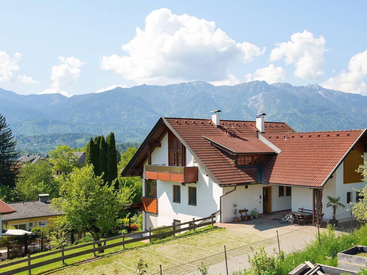 Ganze Ferienwohnung, Appartementhaus Drobollach - Grünterrasse, 4 Personen in Karawanken und Bachergebirge, Villach