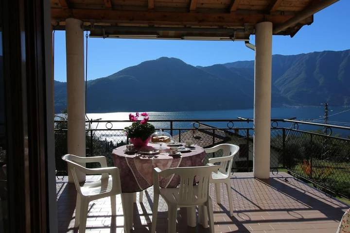 Location de vacances pour 4 personnes, avec balcon et jardin ainsi que vue sur le lac et vue dans Tremezzo - 3