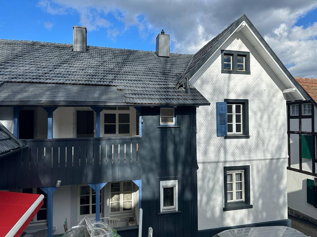 Ferienhaus 'Bühlertal Mit 3 Fewos' mit Bergblick, privater Terrasse und Wlan in Bühlertal, Mittlerer Schwarzwald