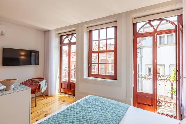 Estudio para 2 personas, con Balcón y Terraza en Oporto - 2
