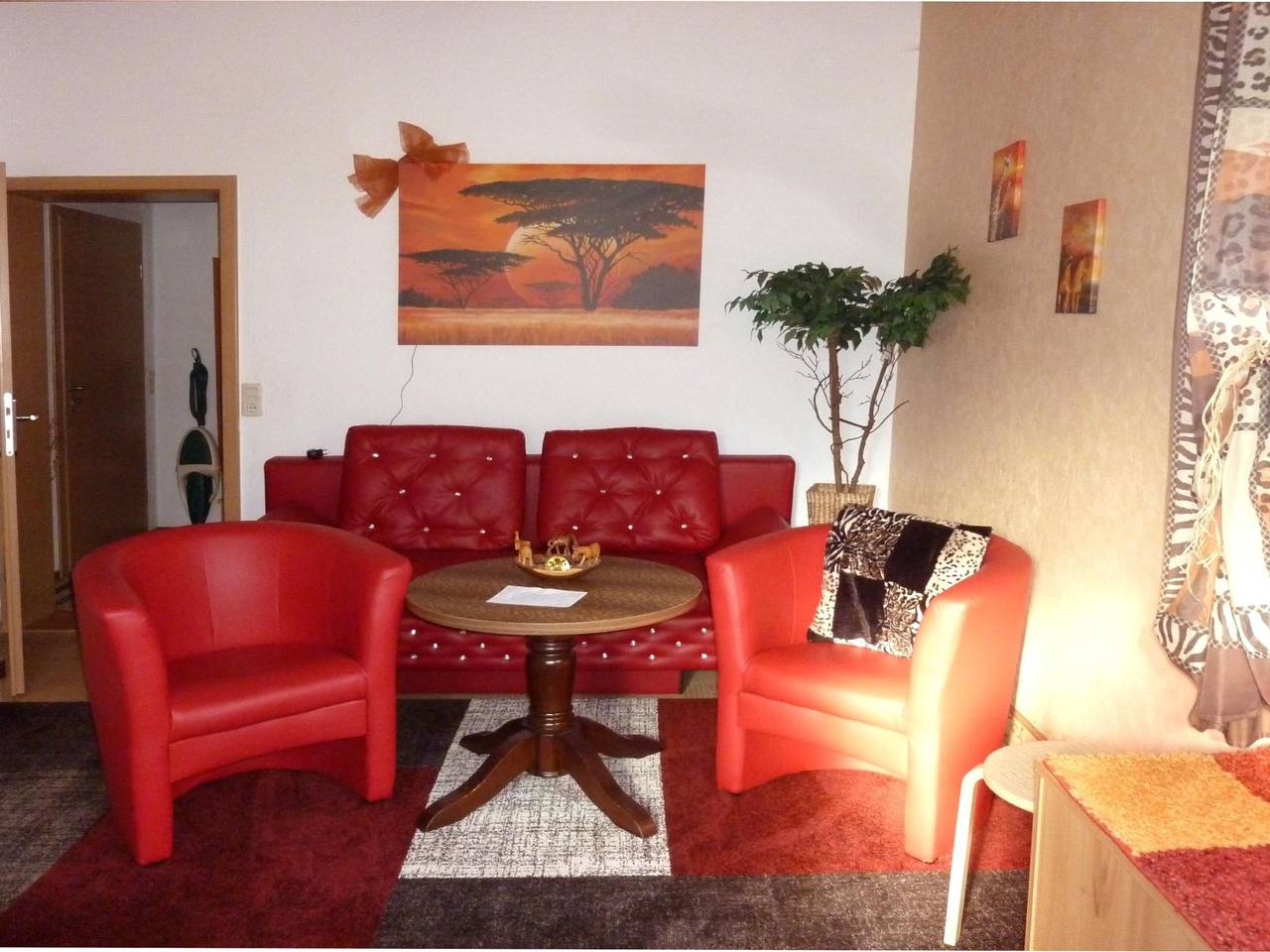 Ganze Wohnung, Blick in die Natur in Ilmenau, Thüringer Kernland