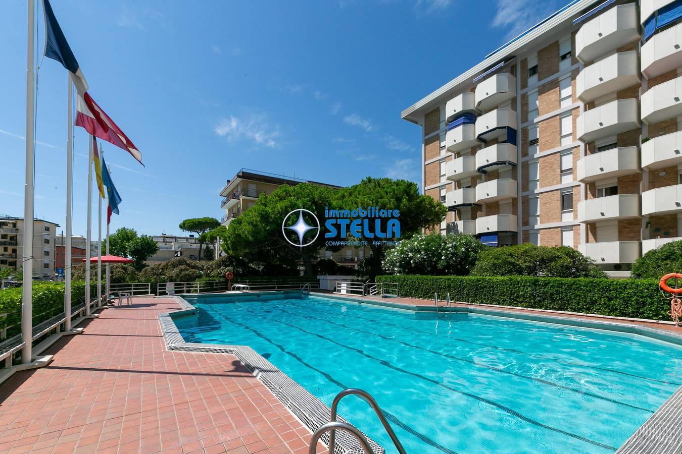 Appartement entier, Appartement de vacances pour 4 personnes avec terrasse in Lido di Jesolo, Jesolo