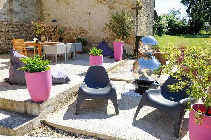 Chambre d’hôte pour 4 personnes, avec terrasse ainsi que piscine et jardin dans l' Aube - 4