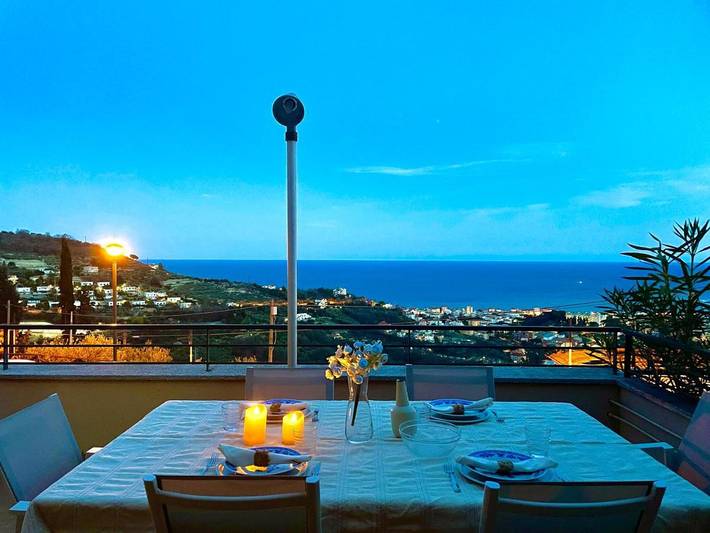 Ferienwohnung für 6 Personen, mit Balkon und Ausblick
