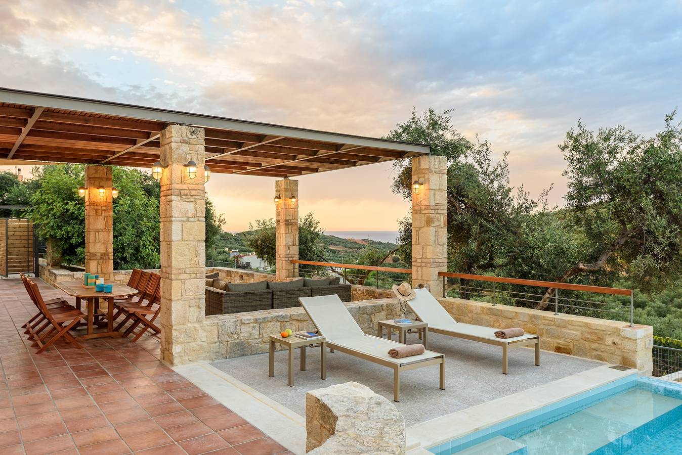Villa for 8 personer med hage in Agia (Chania), Chaniaregionen