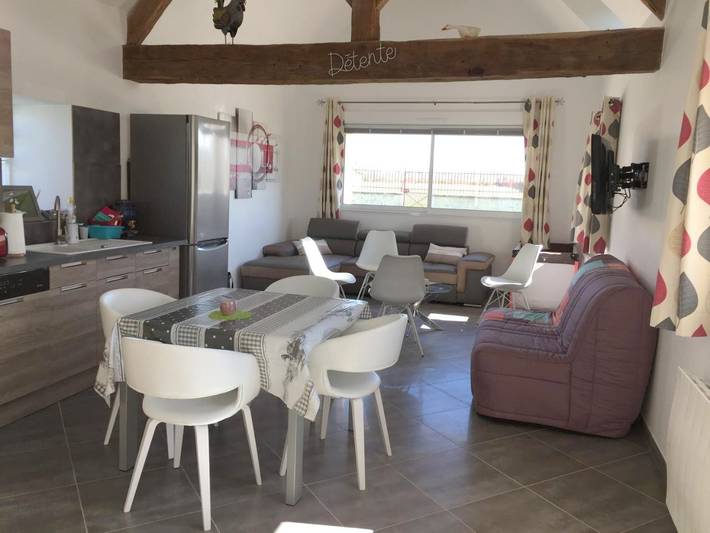 Maison de vacances pour 6 personnes, avec vue et jardin - 1