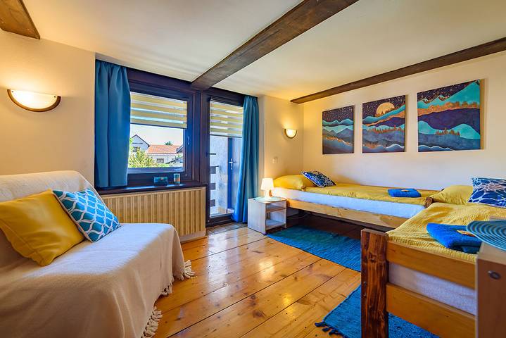 Domek dla 10 osób, z Balkon i Taras oraz Ogród i Basen w Czechy