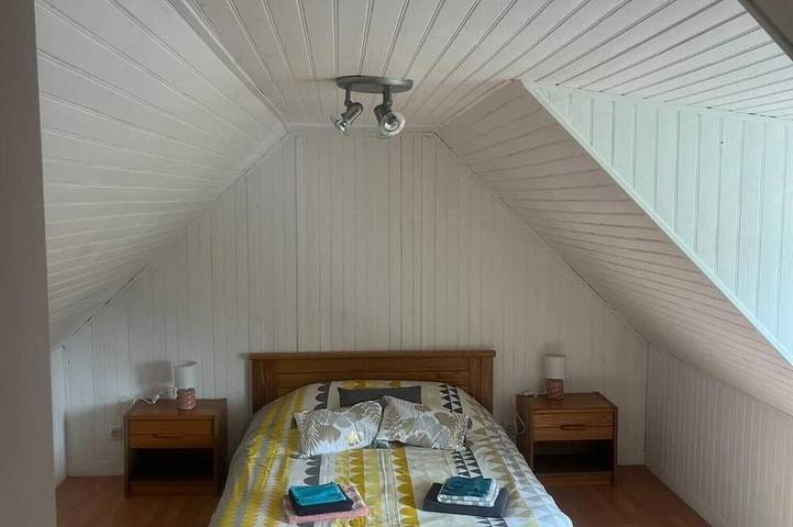 Gîte pour 6 personnes, avec terrasse et jardin à Moustéru - 4