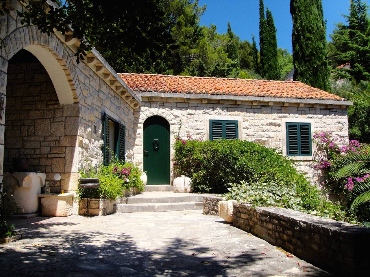 Villa „Klematis“ mit Meerblick, privatem Pool und Wlan in Vela Luka, Korcula