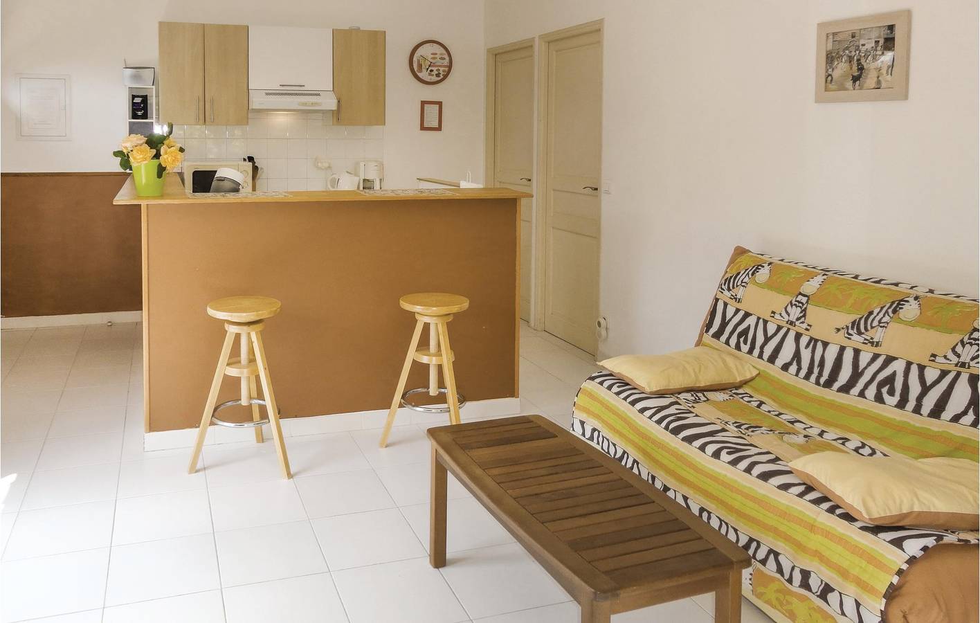 Cazevieille Appartement met tuin en faciliteiten in Cazevieille, Montpellier en omgeving