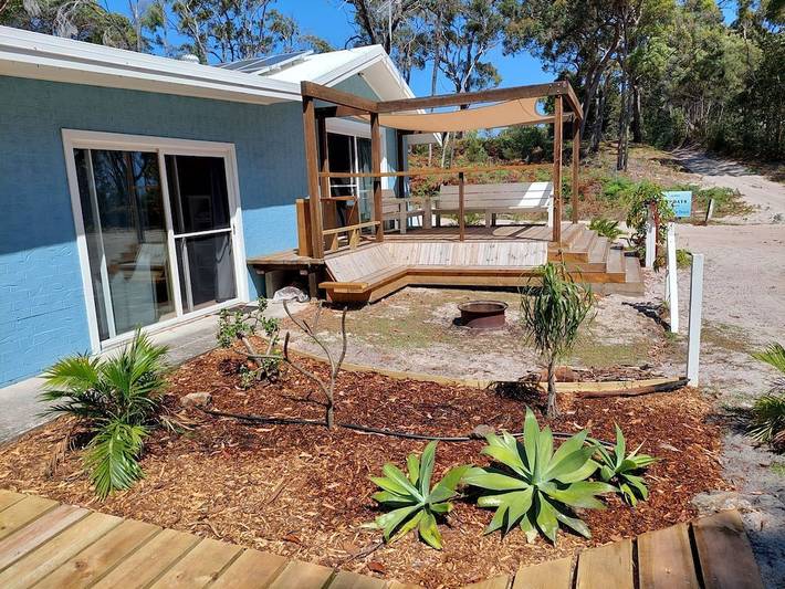 Holiday home for 8 people, with terrace in Brisbane
