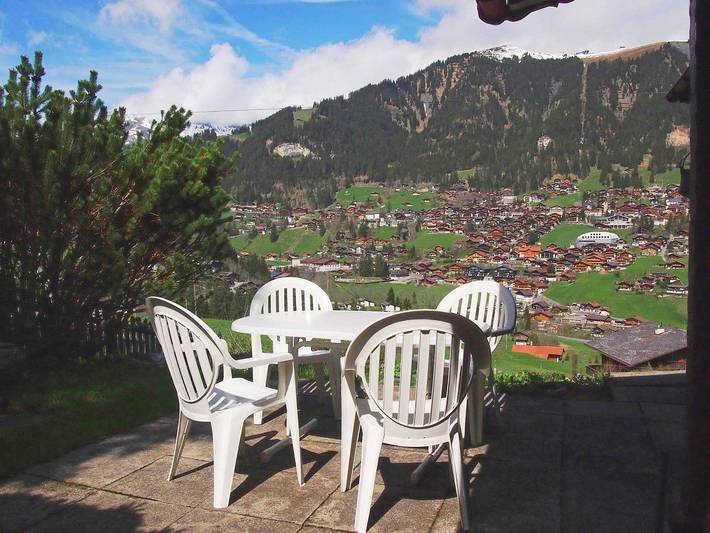 Ferienwohnung für 5 Personen, mit Balkon und Terrasse sowie Garten und Ausblick im Berner Oberland - 3