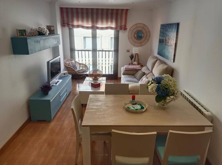 Apartamento de férias para 5 pessoas, com Varanda e Jacuzzi e ainda Terraço em Sanxenxo