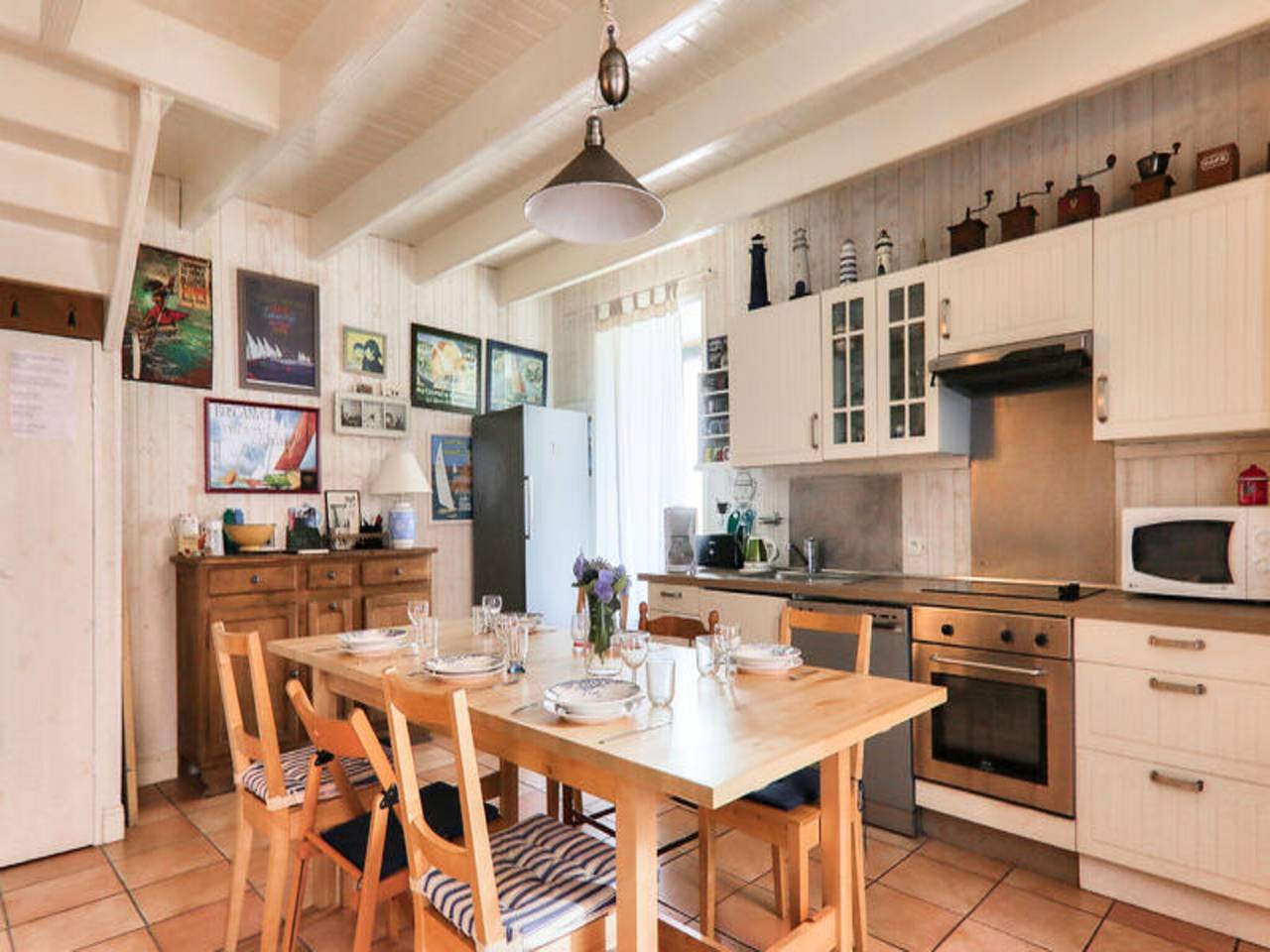 Ganze Wohnung, Haus in Le Bono am Golf von Morbihan in Bono, Côte des Mégalithes