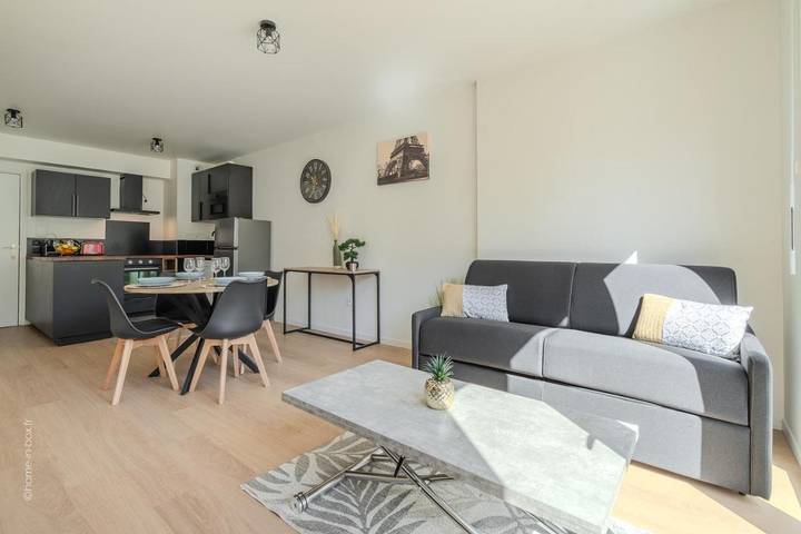 Gîte pour 4 personnes, avec jardin et vue à Chalifert