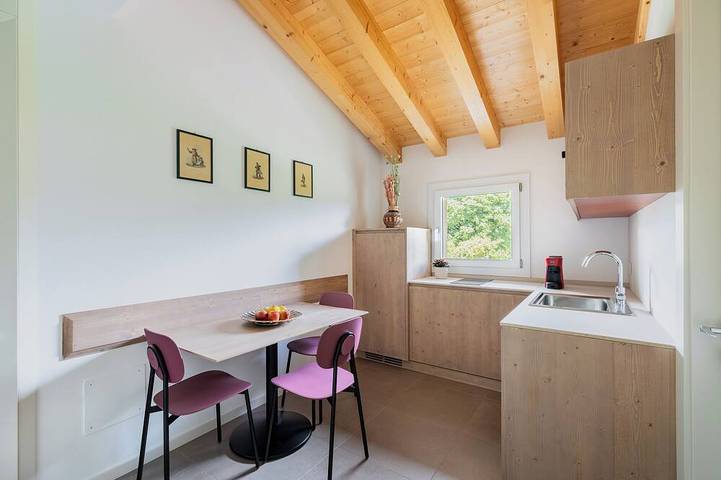Gîte pour 4 personnes, avec jardin à Paderno del Grappa
