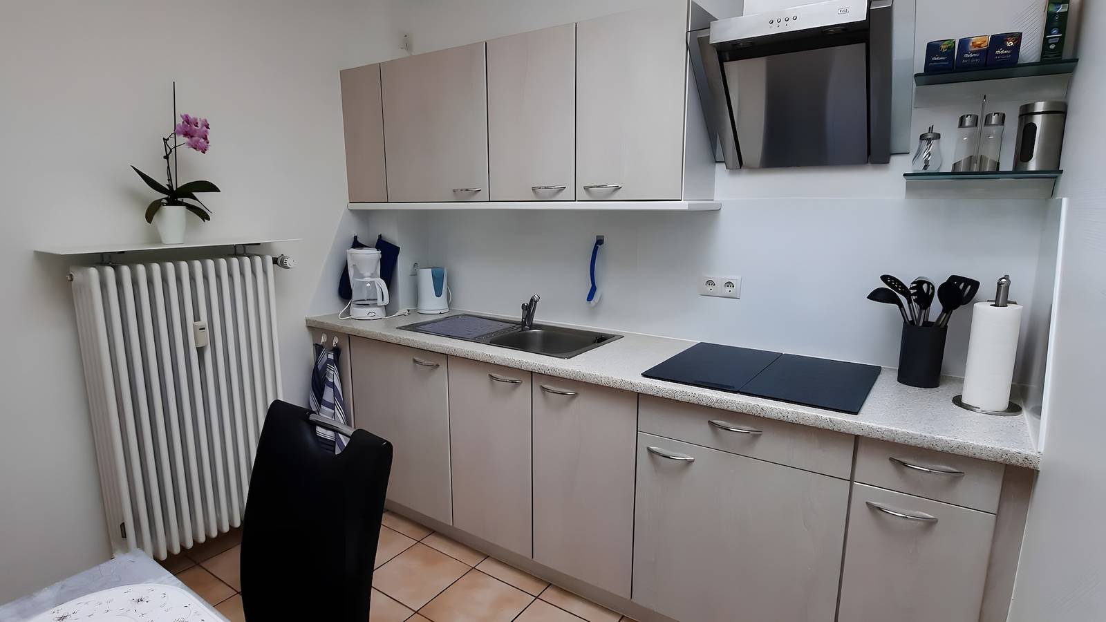 Appartement 'Für 3 Personen 50 m²' met gedeeld terras, balkon en wifi, foto 8