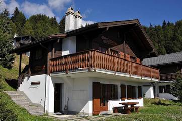Hütte für 4 Personen, mit Ausblick und Terrasse in Bettmeralp