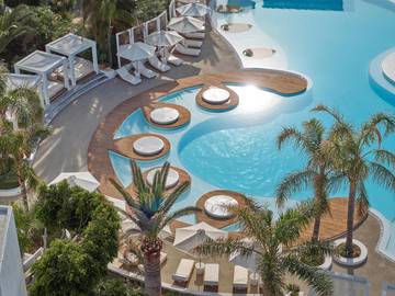 Bungalow für 3 Personen, mit Garten und Pool in Rethymnon